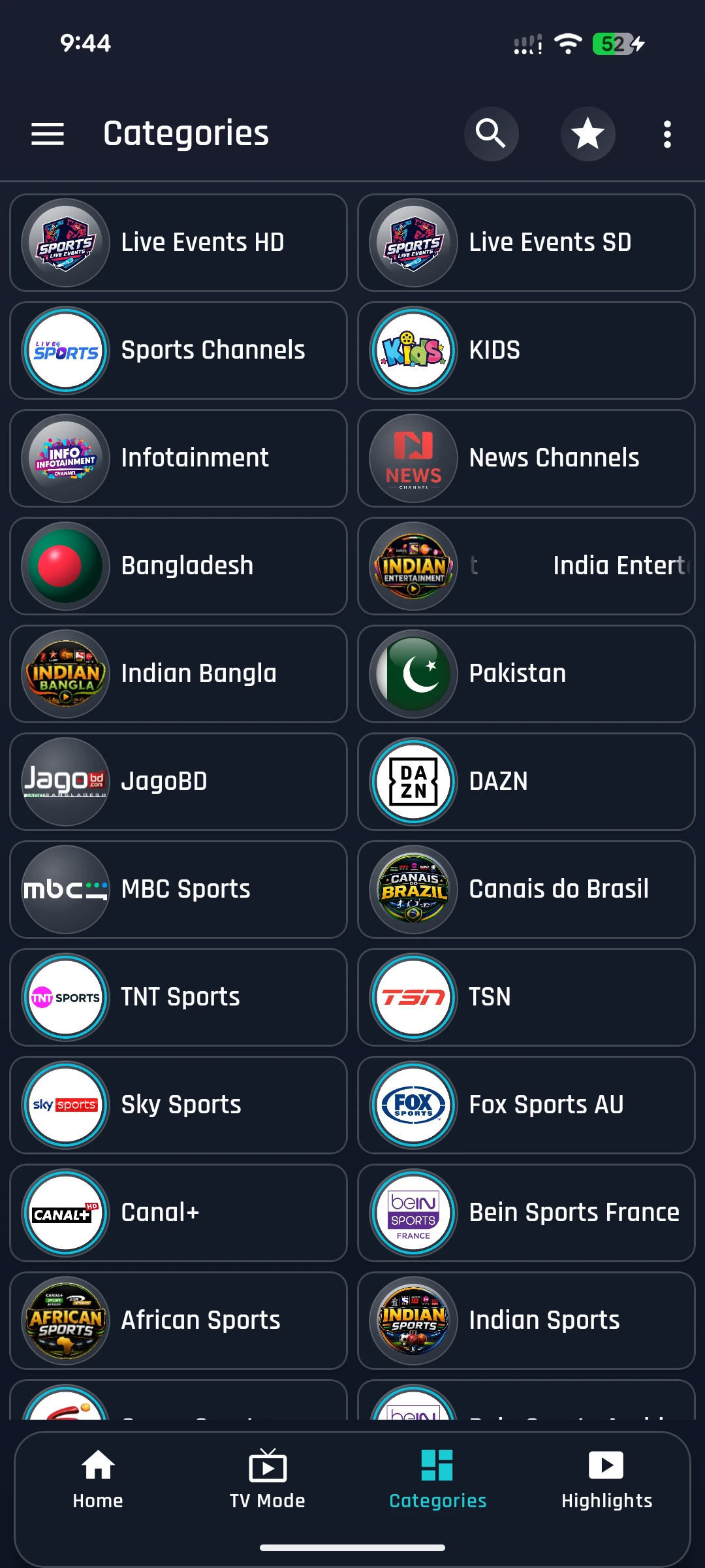 Sportzfy TV app screenshot 4